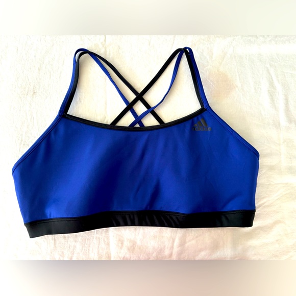 Adidas sports bra. In like‎ new condition. Size extra large. Gorgeous colors. - Picture 1 of 7